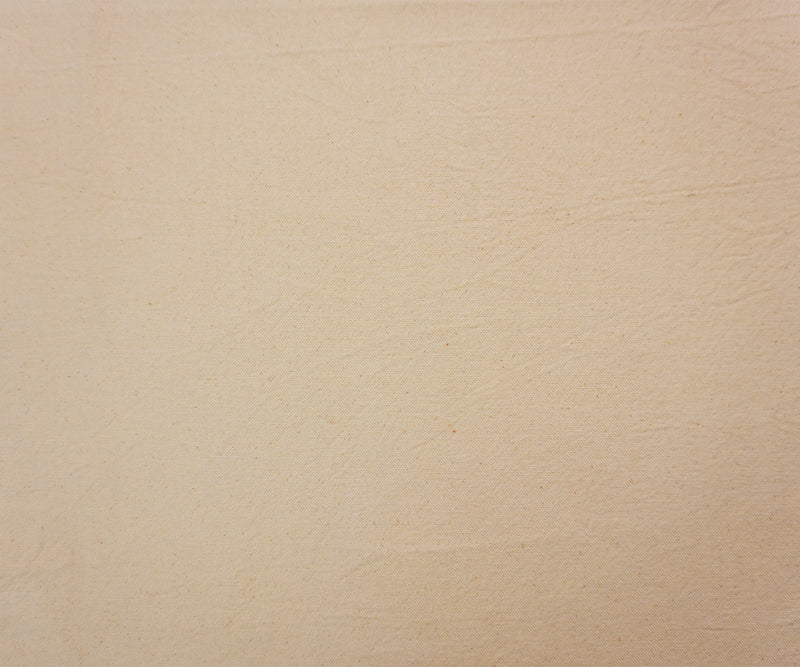 Natural Ivory Cotton Washed Canvas Woven Fabric
