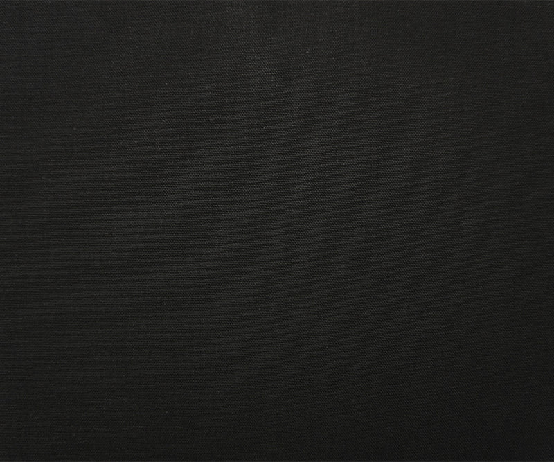 Black Cotton Solid Canvas Woven Fabric