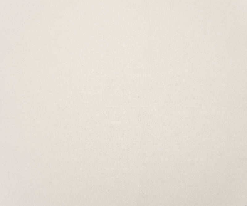White Cotton Solid Canvas Woven Fabric