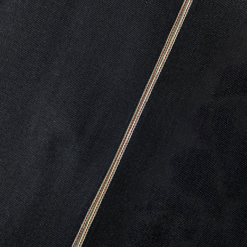 Deep Navy 12 oz. Cotton Japanese Selvedge Denim Woven Fabric