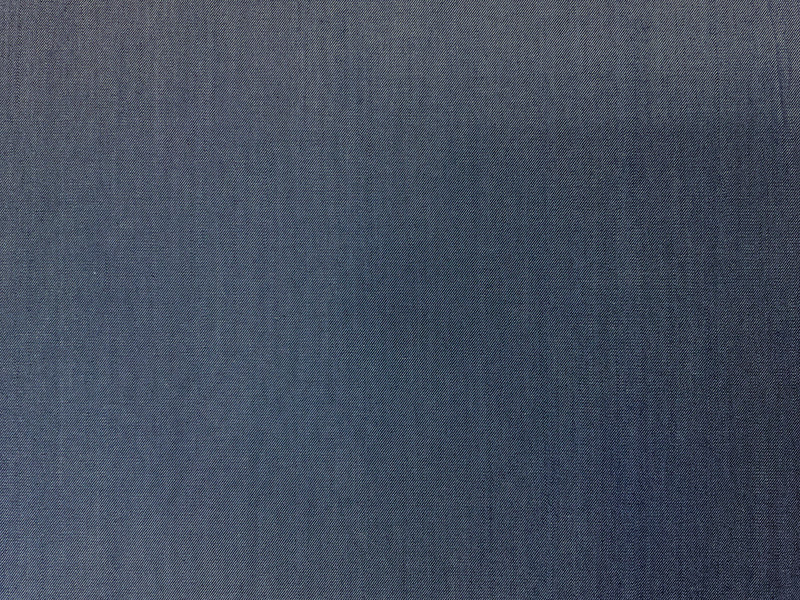 Blue Famous Maker 5 oz. Cotton Rayon Slub Twill Chambray Fabric