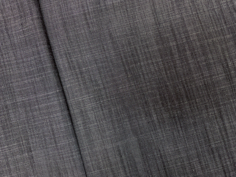 Black Famous Maker 7 oz. Cotton Broken Twill Denim Woven Fabric