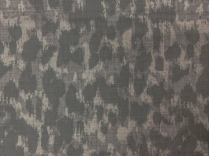 Gray Famous Maker Cotton Abstract Printed Twill Woven Fabric