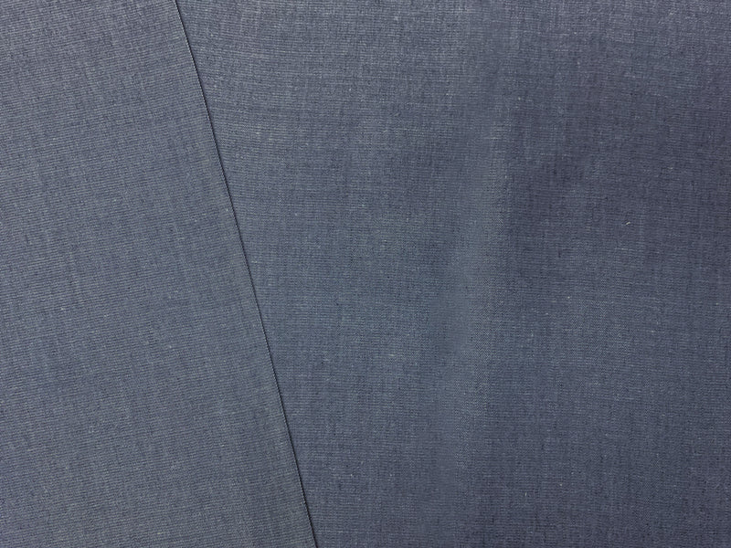 Blue Famous Maker 3 oz. Cotton Slub Twill Chambray Woven Fabric