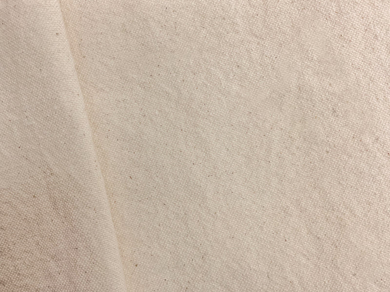 Natural Beige Linen Washed Canvas Woven Fabric