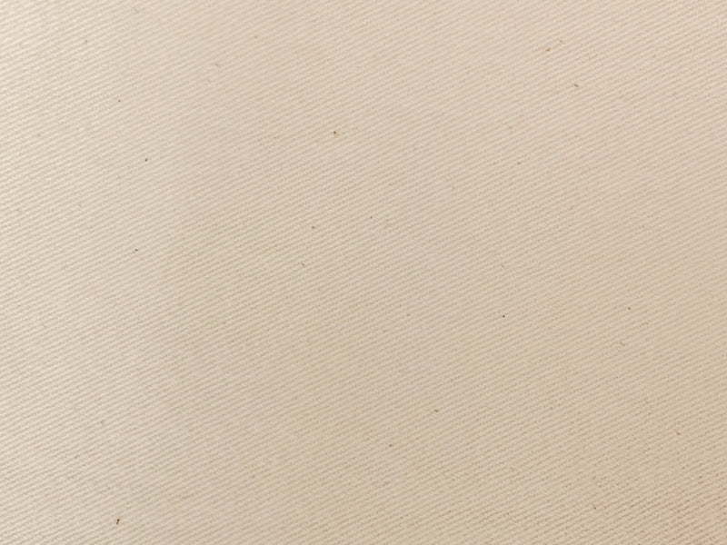 Natural Beige 13 oz. Cotton Brushed Face Bull Denim Woven Fabric