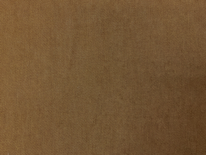 Brown Cotton 13 oz. Stonewash Bull Denim Woven Fabric