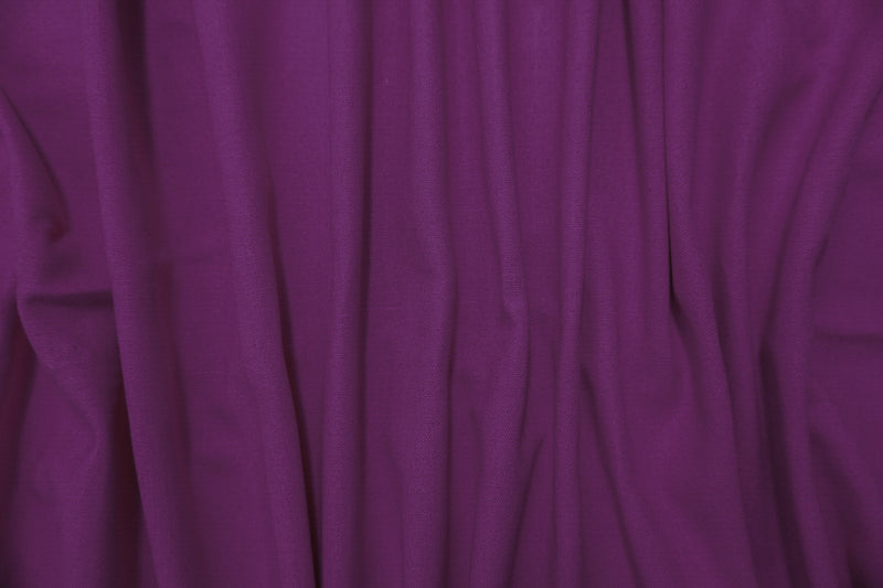 Magenta Washed Rayon Linen Solid Reorderable Woven Fabric