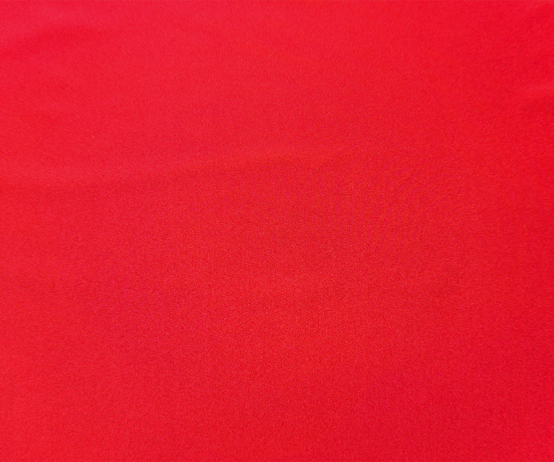 Red Nylon Spandex Performance Solid Knit Fabric