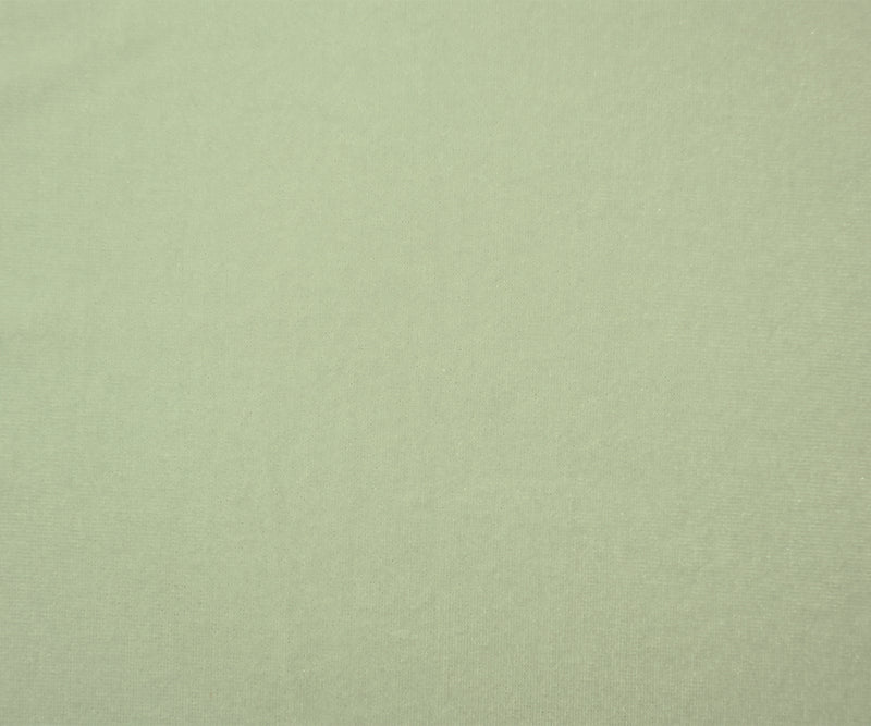 Sage Green Poly Spandex Stretch Velvet Knit Fabric