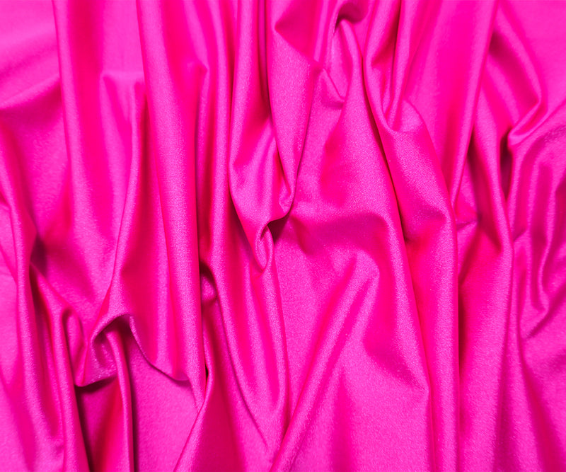 Pink Nylon Spandex Performance Solid Knit Fabric