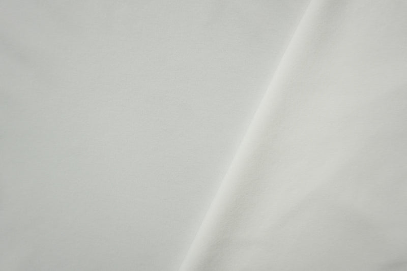 White Super Stretch Matte Charmeuse Satin Woven Fabric