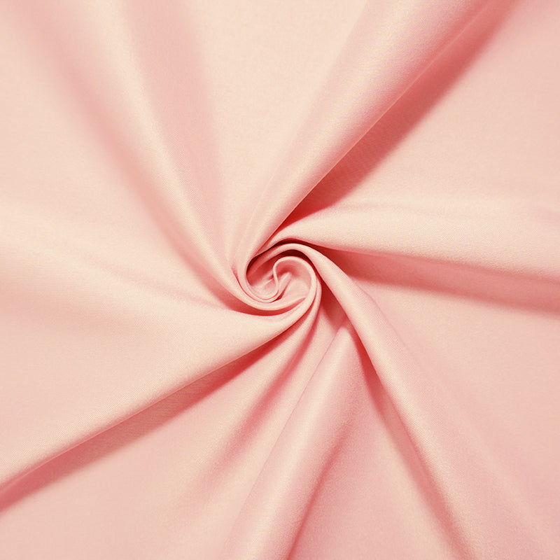 Pink Poly Matte Satin Woven Fabric