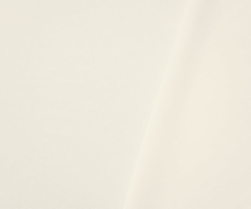 White Poly Sanded Satin Woven Fabric