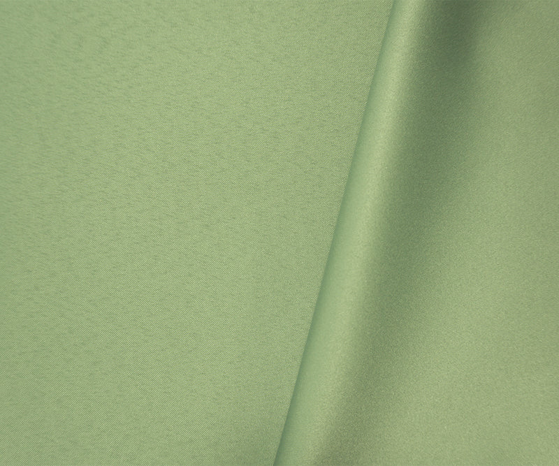 Sage Green Poly Matte Satin Woven Fabric
