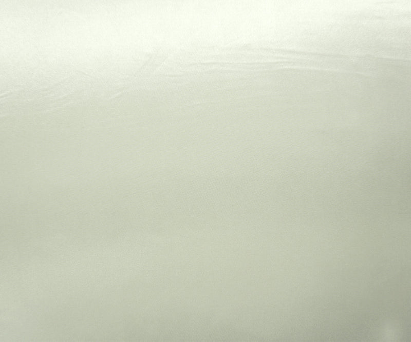 Light Ivory Poly Shiny Satin Woven Fabric
