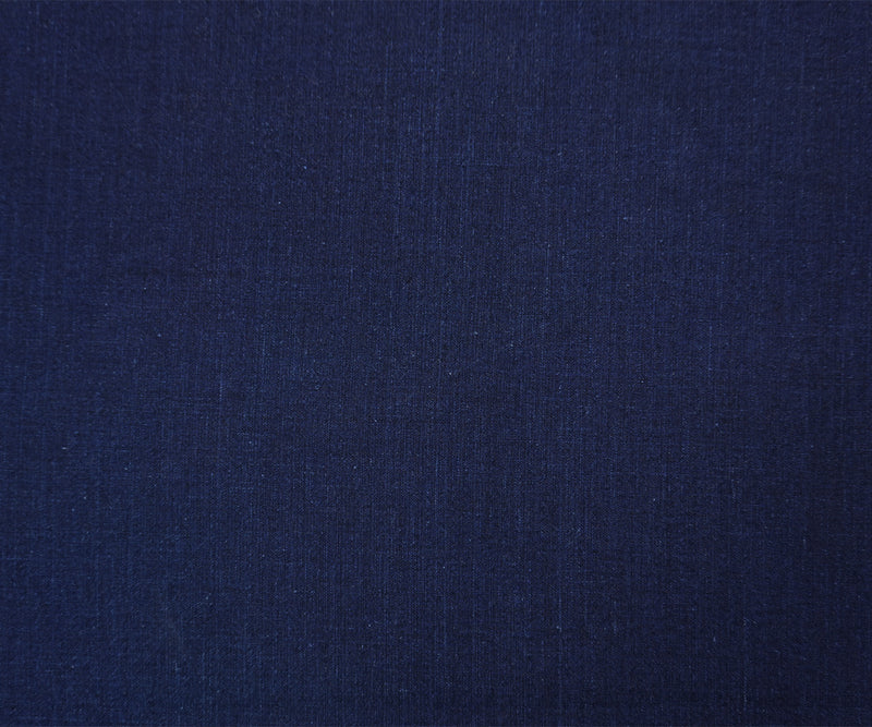 Navy Blue - Cotton Solid Woven Fabric