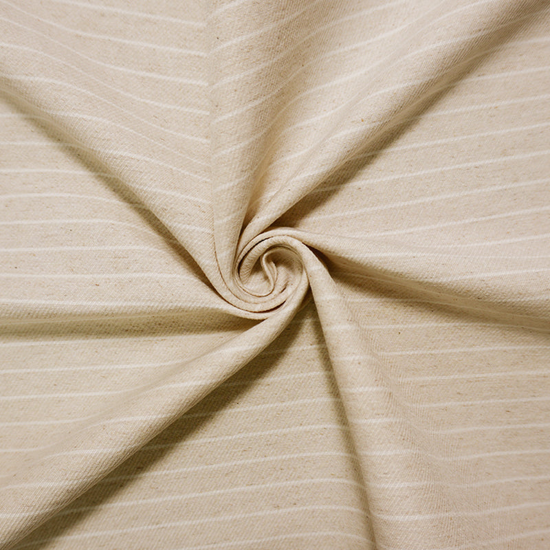 Beige-White Famous Maker Famous Maker Rayon Blend Stretch Twill Woven Fabric