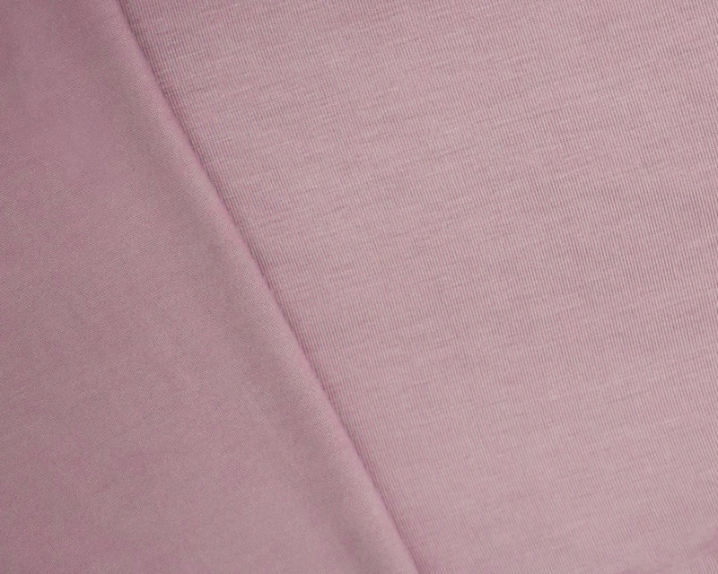 Light Mauve Pink Bamboo Solid Stretch Jersey Knit Fabric