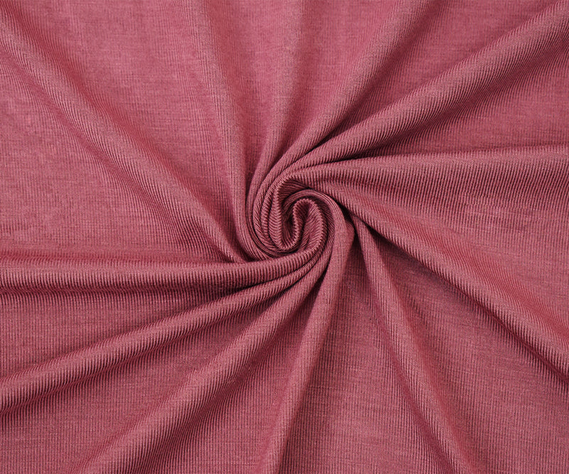 Pink Bamboo Solid Stretch Jersey Knit Fabric