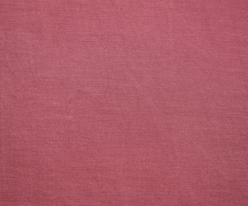 Pink Bamboo Solid Stretch Jersey Knit Fabric