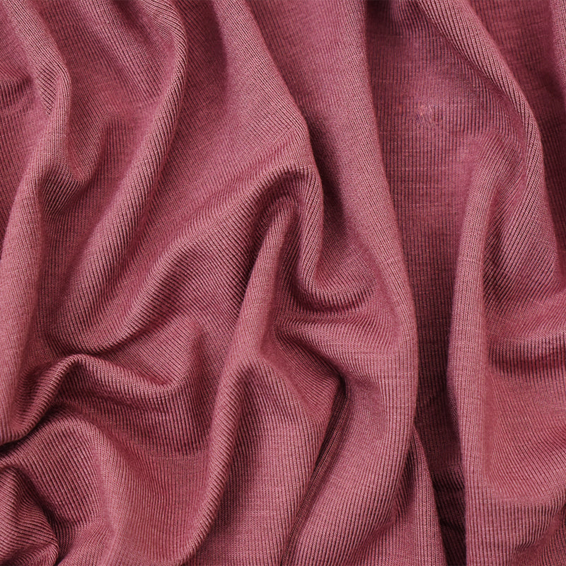 Pink Bamboo Solid Stretch Jersey Knit Fabric