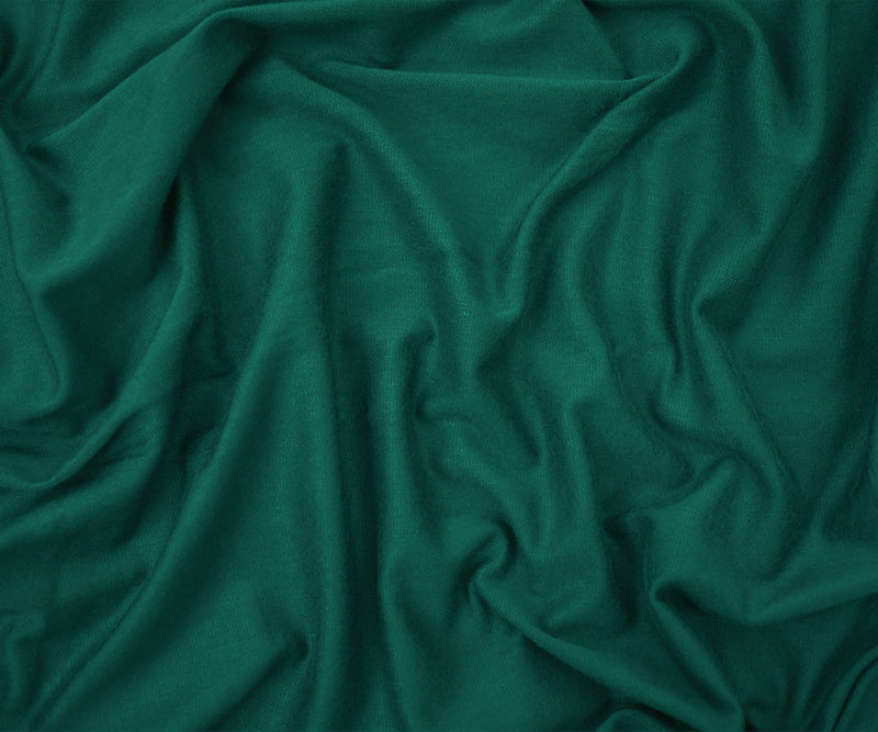 Green Bamboo Solid Stretch Jersey Knit Fabric