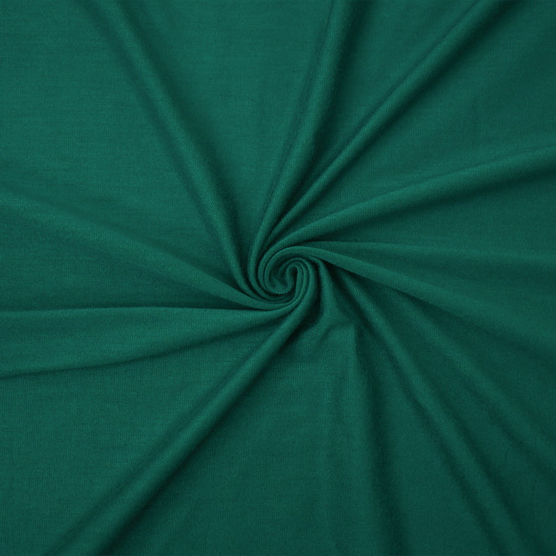 Green Bamboo Solid Stretch Jersey Knit Fabric