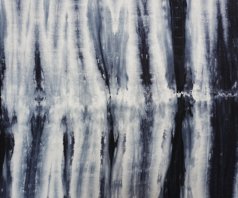Blue-Multi Designer Rayon Spandex Tie Dye Jersey Knit Fabric