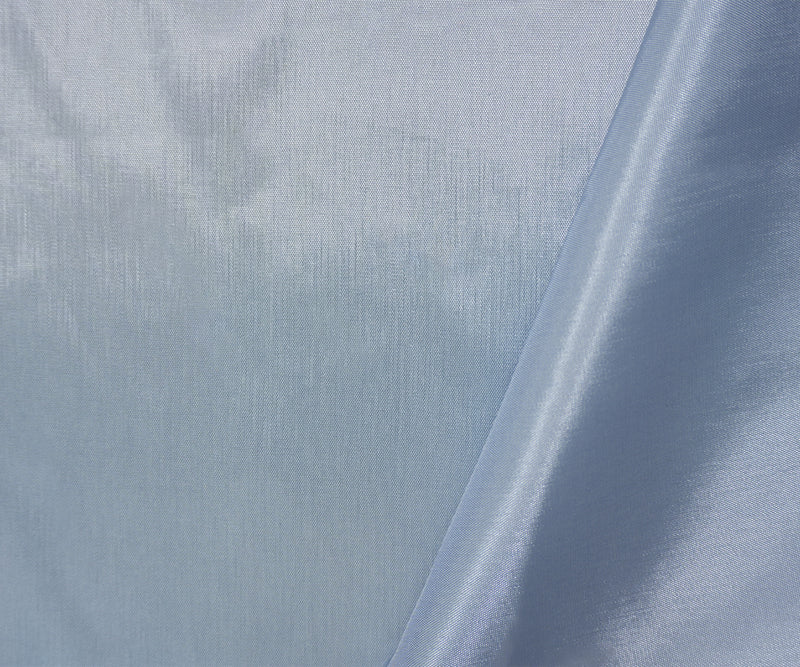 Light Blue Acetate Solid Lining Woven Fabric
