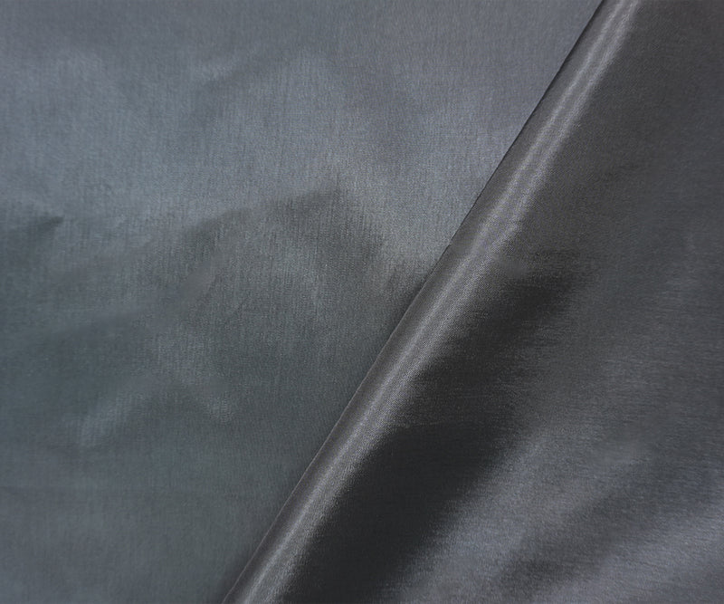 Gray Acetate Solid Lining Woven Fabric