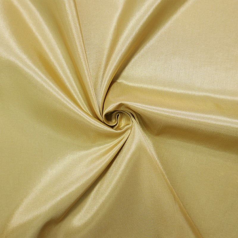 Gold Acetate Solid Lining Woven Fabric