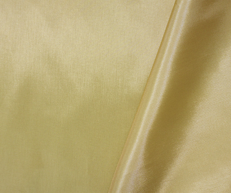 Gold Acetate Solid Lining Woven Fabric