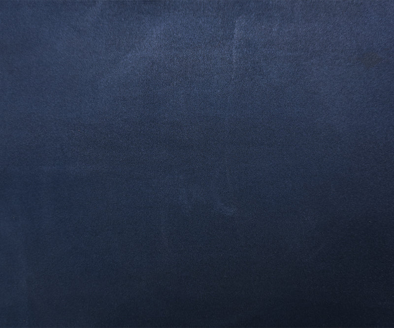 Blue Famous Designer Poly Spandex Solid Microsuede Knit Fabric