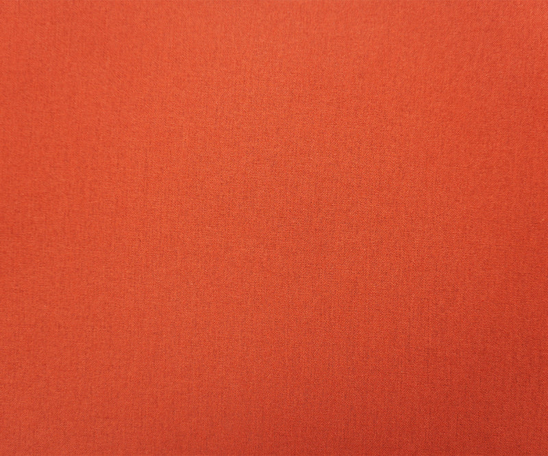 Orange Washed Rayon Linen Solid Reorderable Woven Fabric