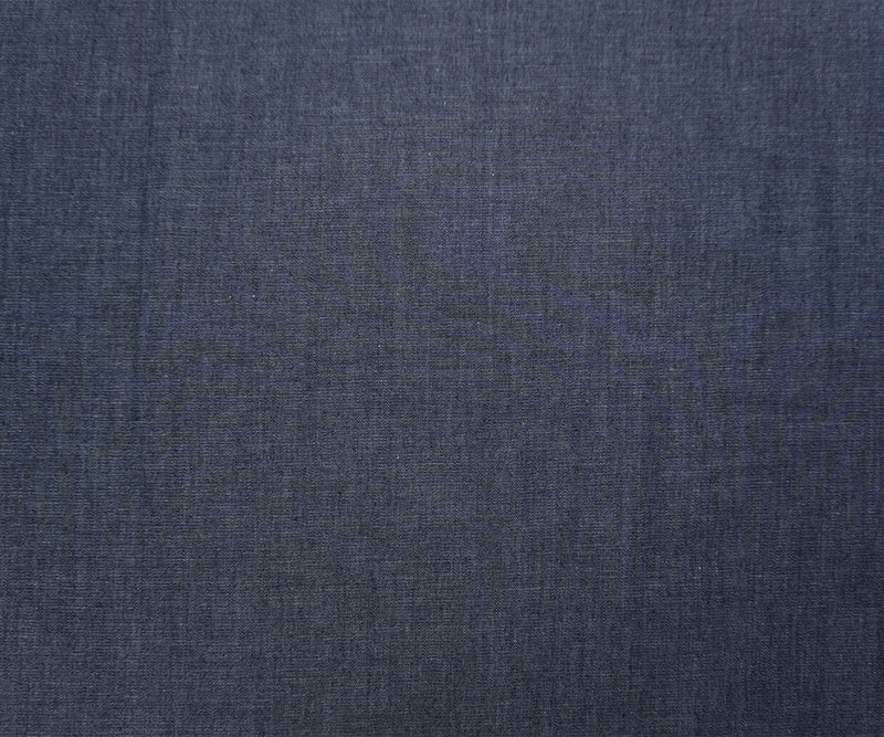 Deep Blue 4.5 oz. Washed Cotton Twill Chambray Denim Reorderable Woven Fabric