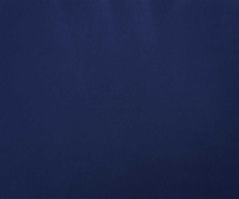 Navy Blue Rayon Nylon Solid Ponte Knit Fabric