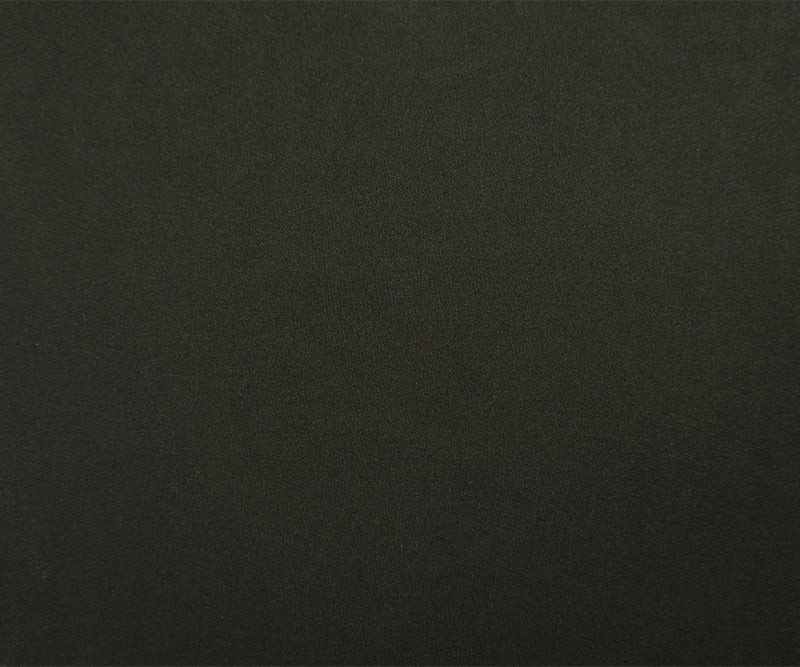 Black Poly Stretch Spandex Suiting Double Knit Fabric