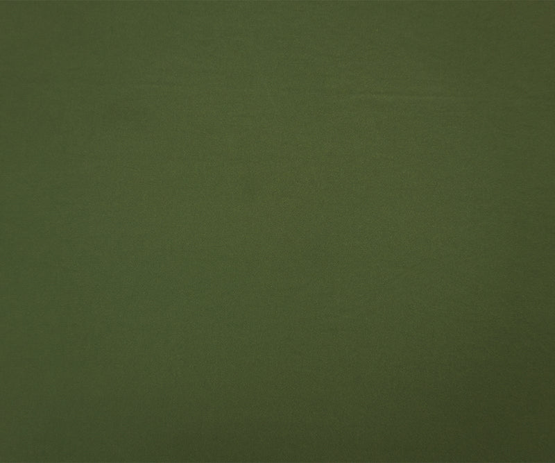 Dark Green Polyester Sanded Charmeuse Woven Fabric
