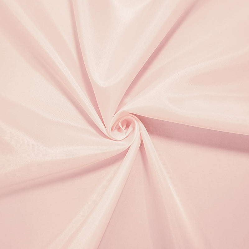 Light Pink Polyester Solid Lining Fabric