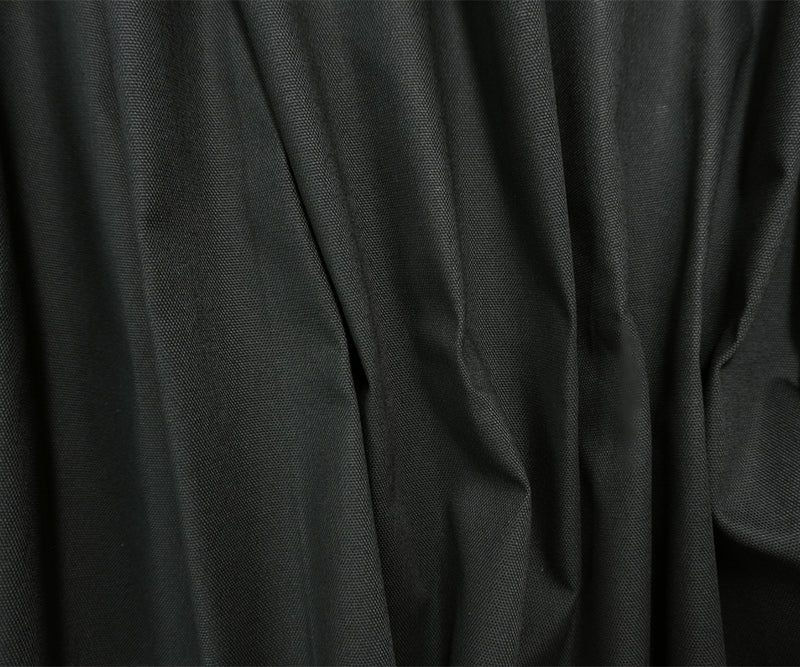 Black Cotton Duck Cloth Canvas Woven Fabric