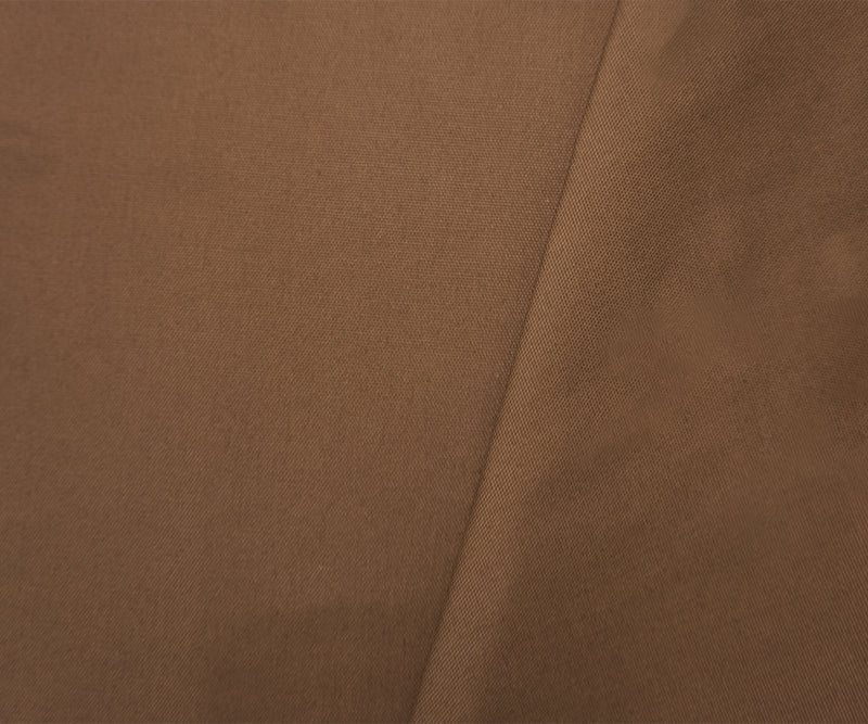 Brown Cotton Duck Cloth Canvas Woven Fabric