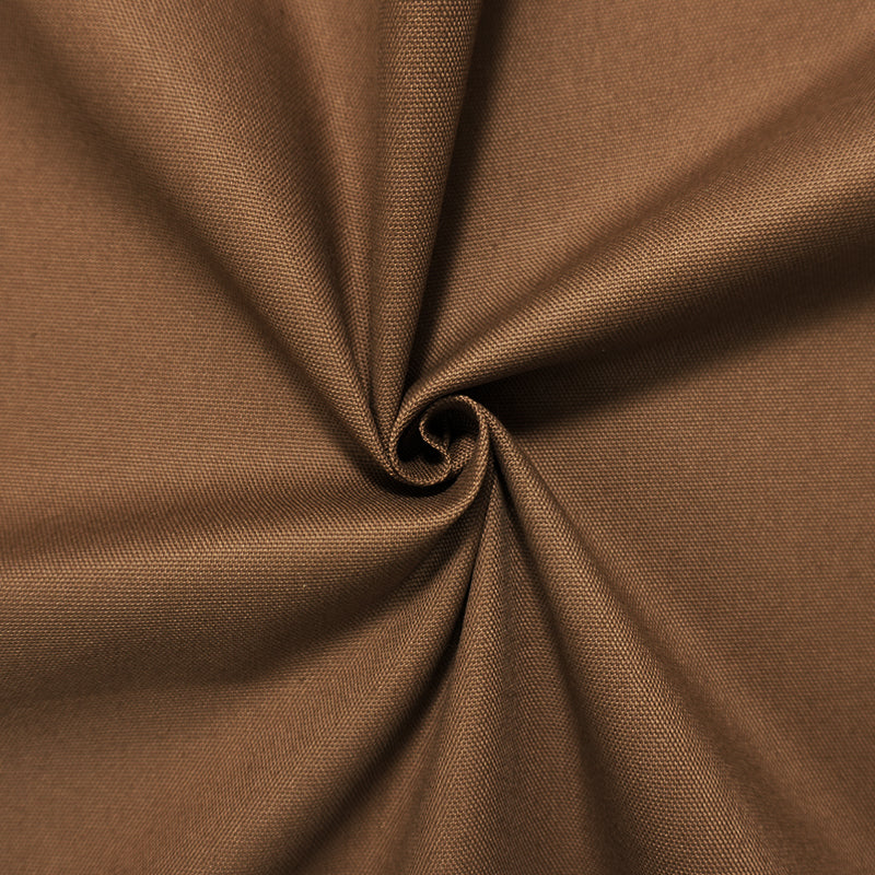 Brown Cotton Duck Cloth Canvas Woven Fabric