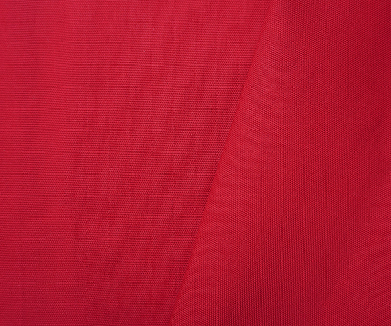 Red Cotton Duck Cloth Canvas Woven Fabric