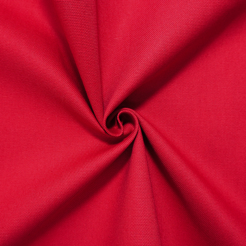Red Cotton Duck Cloth Canvas Woven Fabric