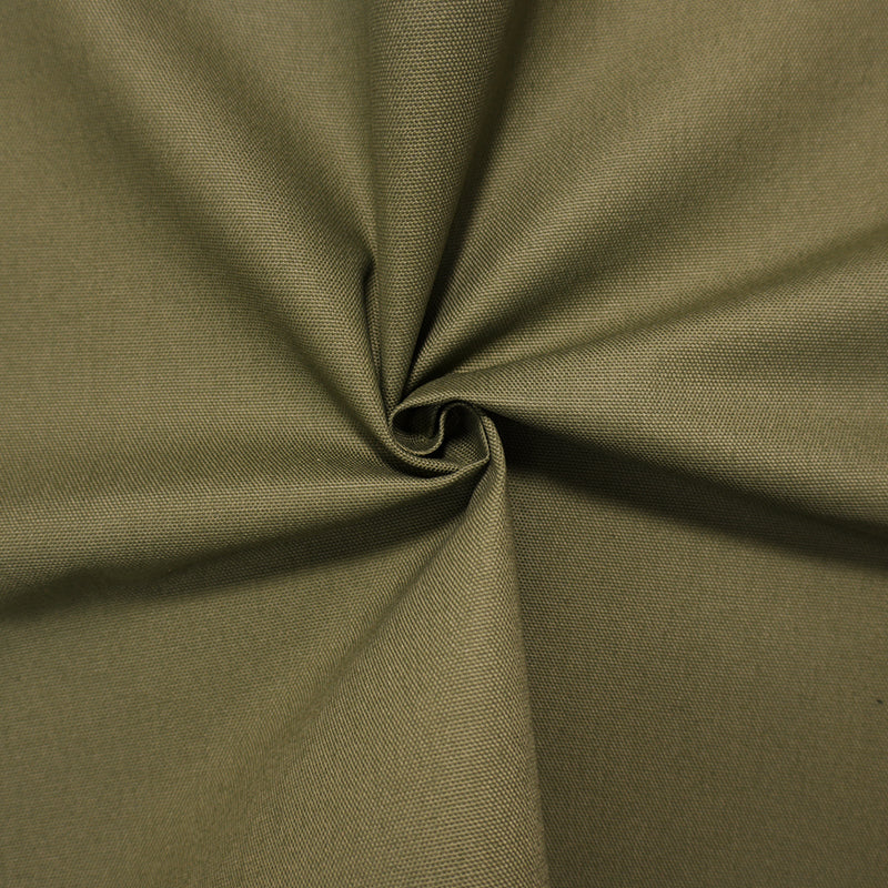 Green Cotton Duck Cloth Canvas Woven Fabric