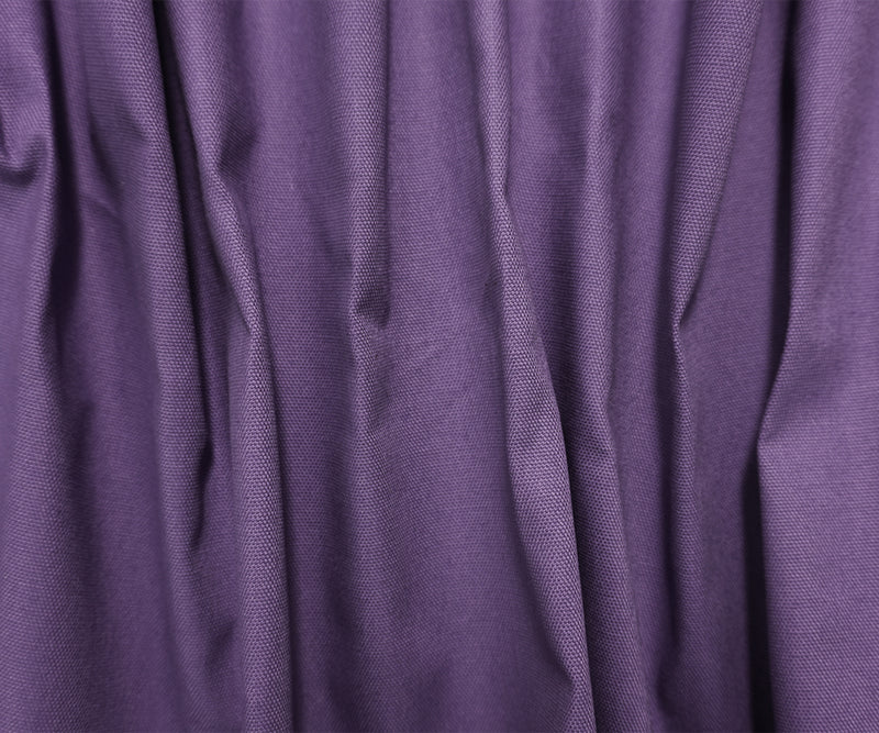 Purple Cotton Duck Cloth Canvas Woven Fabric
