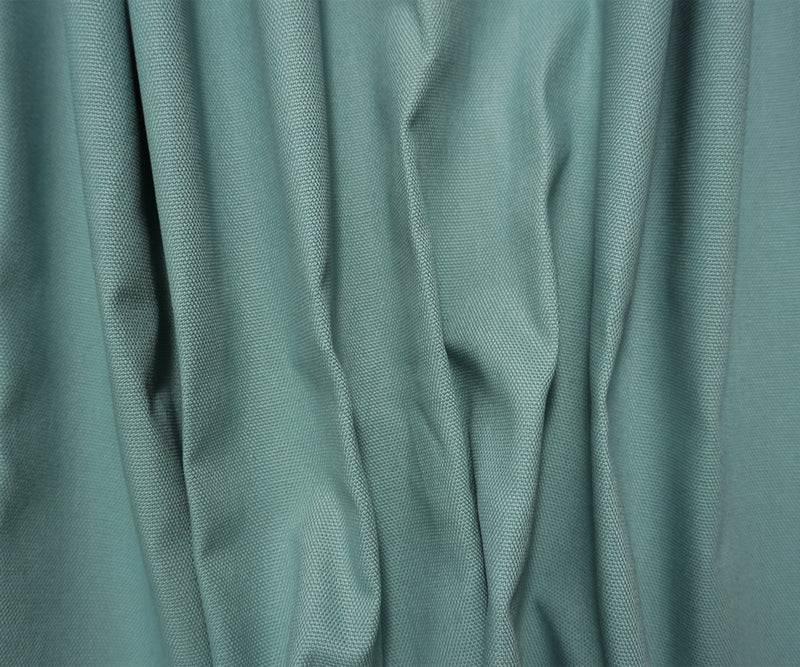 Light Teal Blue Cotton Duck Cloth Canvas Woven Fabric