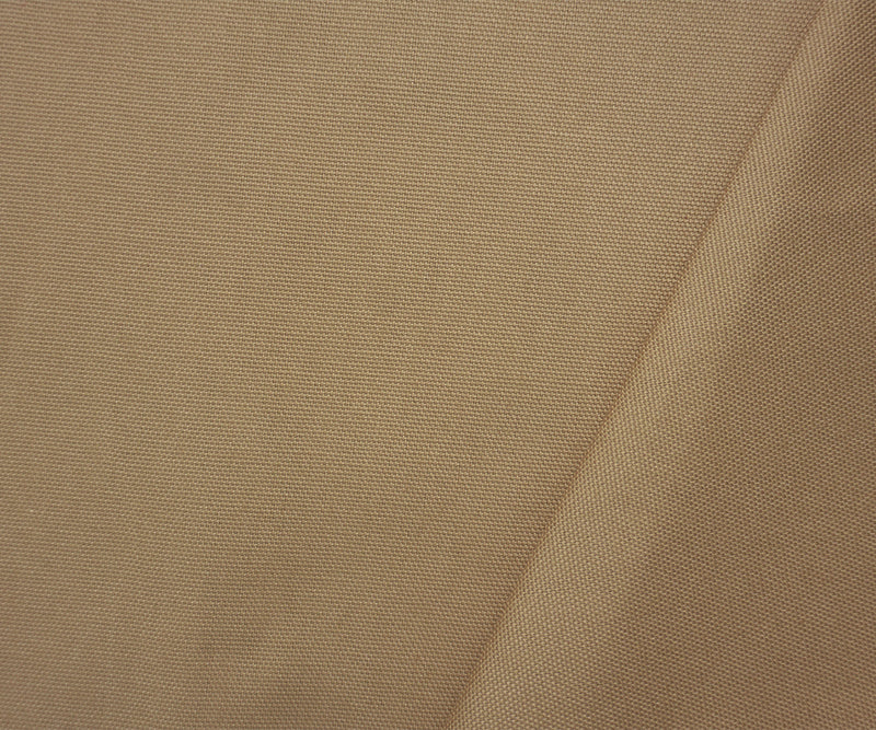 Khaki Brown Cotton Duck Cloth Canvas Woven Fabric