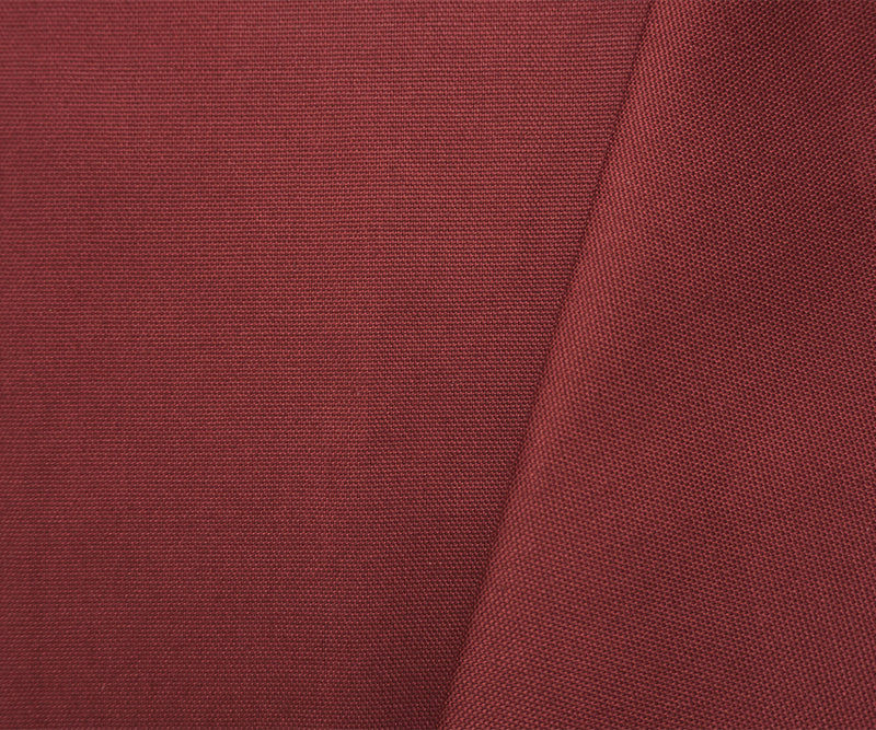 Burgandy Red Cotton Duck Cloth Canvas Woven Fabric